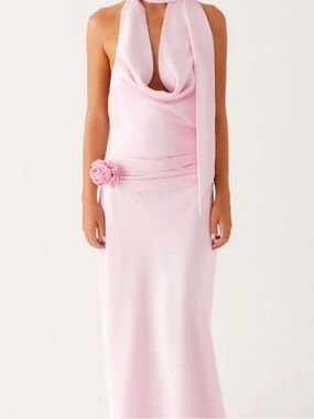 Peppermayo Long Pink Dress